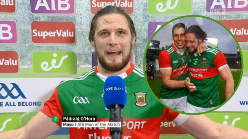 Padraig O'Hora Sums Up Emotion Of The Occasion After Mayo Finally Topple Dublin