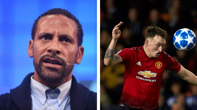 Rio Ferdinand Claims He Would Not Speak To Phil Jones If They Were Teammates