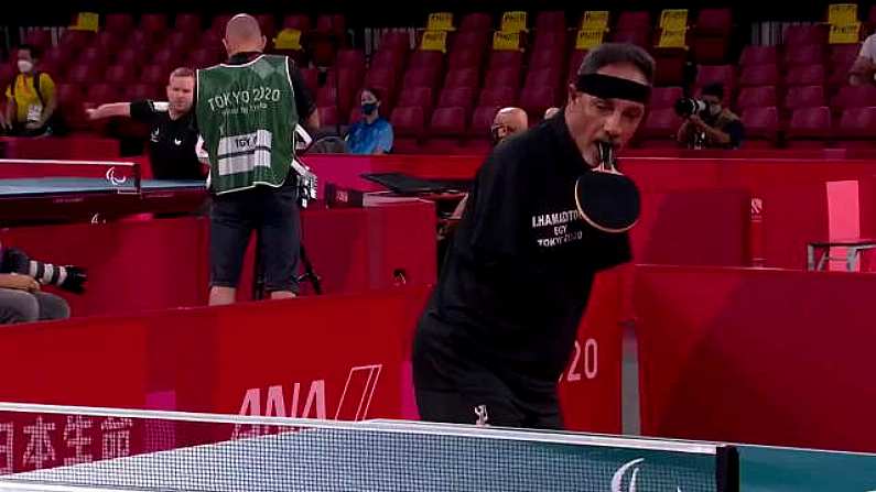 Ibrahim Hamadtou: The Paralympian Who Plays Table Tennis With His Mouth