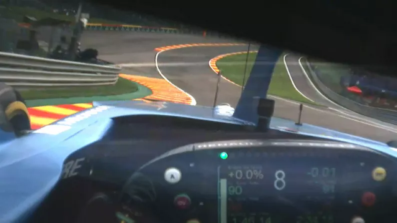 Watch: F1 Helmet Cam Gives Amazing Perspective On A Lap Of The Belgian Grand Prix