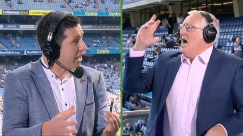 Watch: Sean Cavanagh & Pat Spillane Have Heated Scrap Over Tyrone Covid Issues