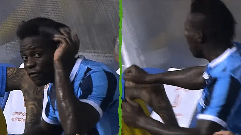 Watch: Frustrated Mario Balotelli Punches Teammate After Substitution