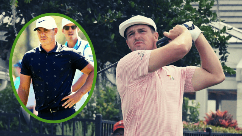 Bryson DeChambeau Has Altercation With Fan After Brooks Koepka Comment