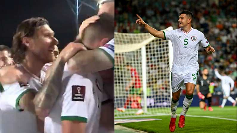 Jeff Hendrick Had The Perfect Reaction To John Egan's Goal