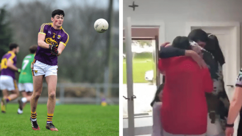 Watch: Sydney Swans Star Barry O'Connor Makes Emotional Return To Wexford