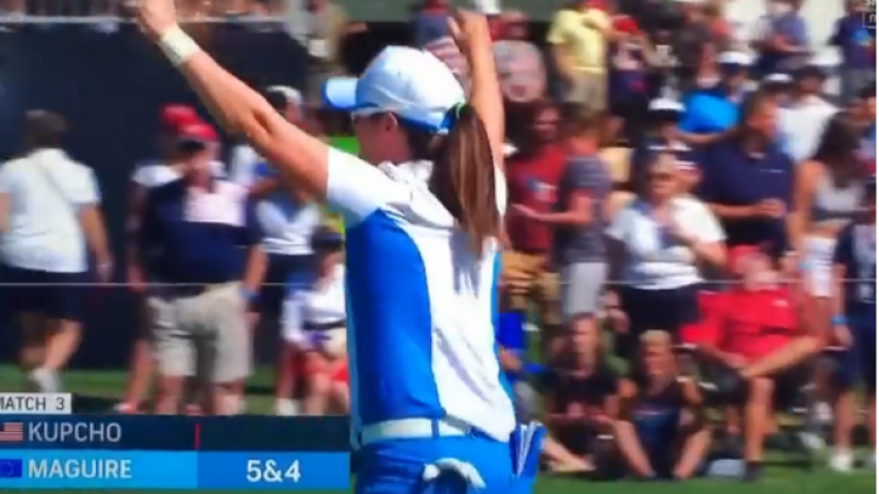 Watch: All Of Leona Maguire's Best Shots During Solheim Cup Singles Win