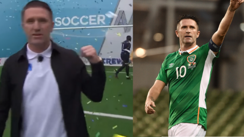 Watch: Robbie Keane Does The Business On Soccer AM