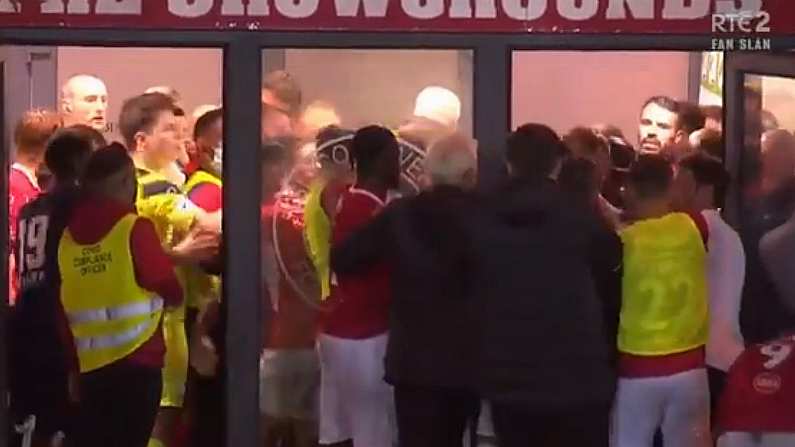 Watch: Post-Match Scuffle Follows Sligo Rovers Win Over St Pats