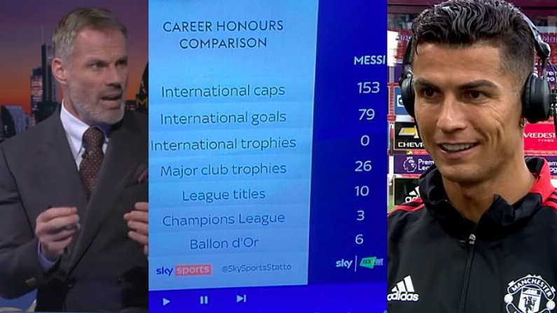 MNF Graphic Error Perfectly Captures The Surreal Ronaldo Hysteria