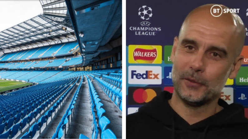 Man City Fan Groups Furious With Pep After He Begged For Higher Attendances