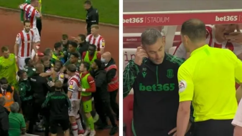 Rory Delap Among Coaches Sent-Off After Stoke And Barnsley Melee
