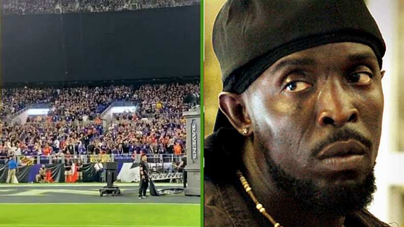 Watch: Baltimore Ravens Pay Amazing Tribute To Omar From The Wire