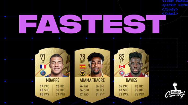 The Fastest Players In FIFA 22: Mbappé Speeds Away