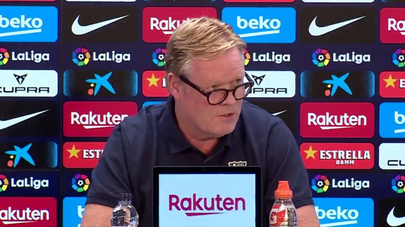 Ronald Koeman's Surreal Press Conference As Barca Crumble