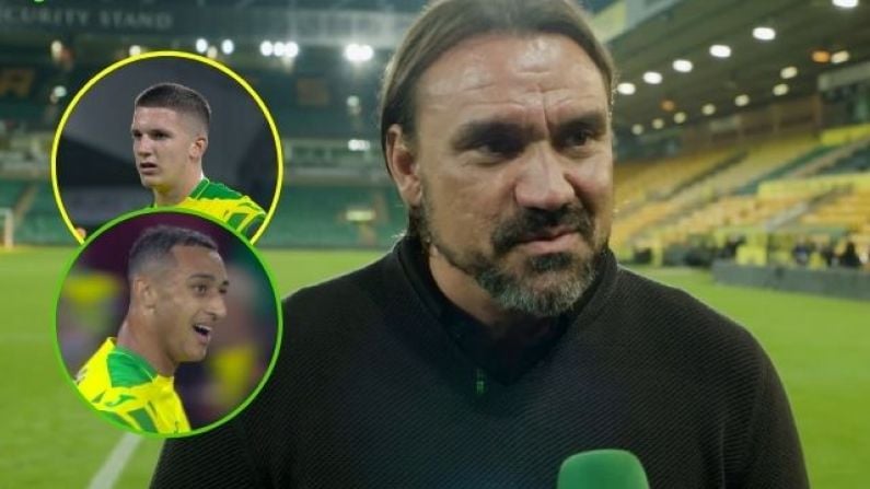 Norwich Boss Not Happy With Tzolis Over Nabbing Penalty From Idah