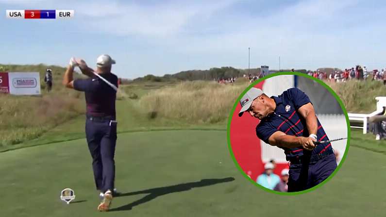 Bryson DeChambeau Hit One Of The Most Audacious Drives In Ryder Cup History