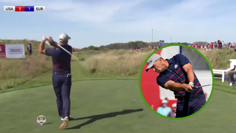 Bryson DeChambeau Hit One Of The Most Audacious Drives In Ryder Cup History