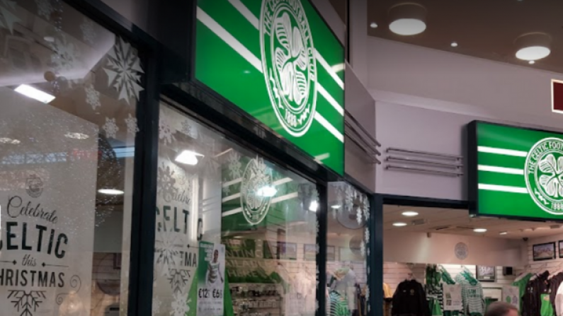 Irish Celtic FC Store To Close After 22 Years Due To Online Sales Surge