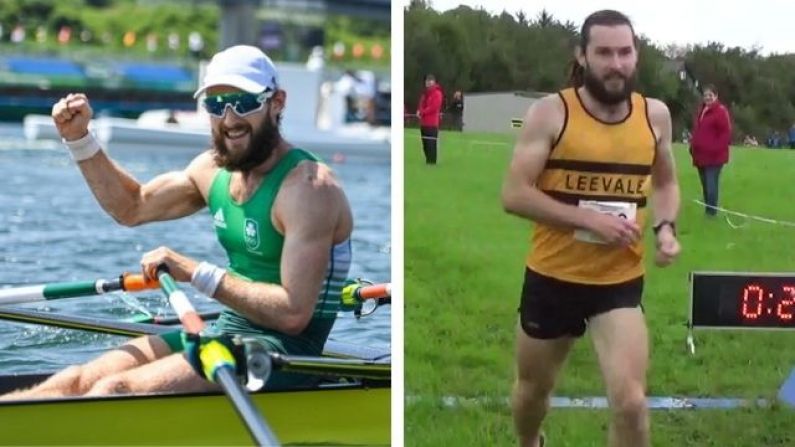 Paul O'Donovan Turned His Hand To Cross Country At The Weekend