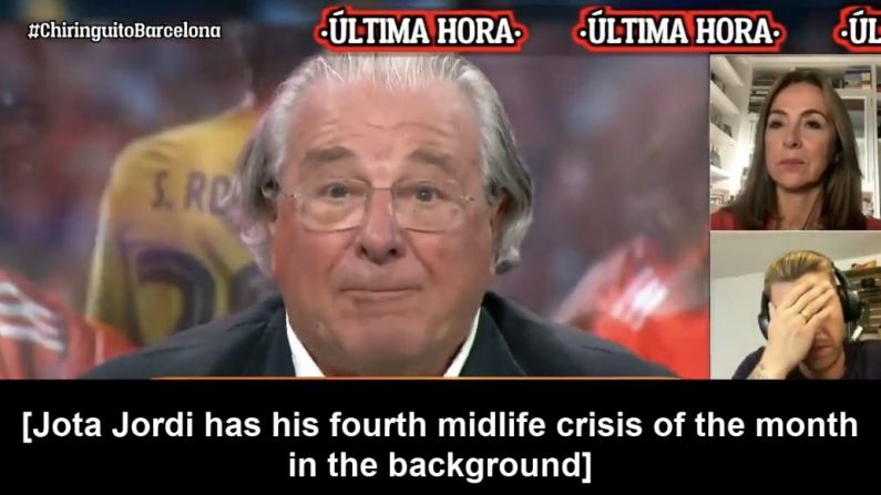 Bonkers El Chiringuito Rant Nicely Explains Barcelona's Implosion