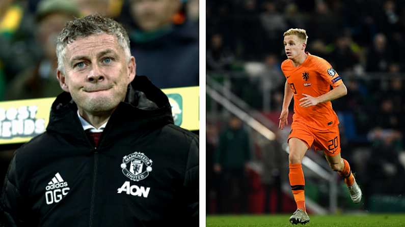 Solskjaer Says His Team Can't Have 'Sulkers' Amid Van De Beek's Frustration