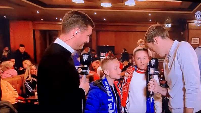 Watch: MUTV Presenter Fuming After Kids Call For Solskjaer Sacking On Air