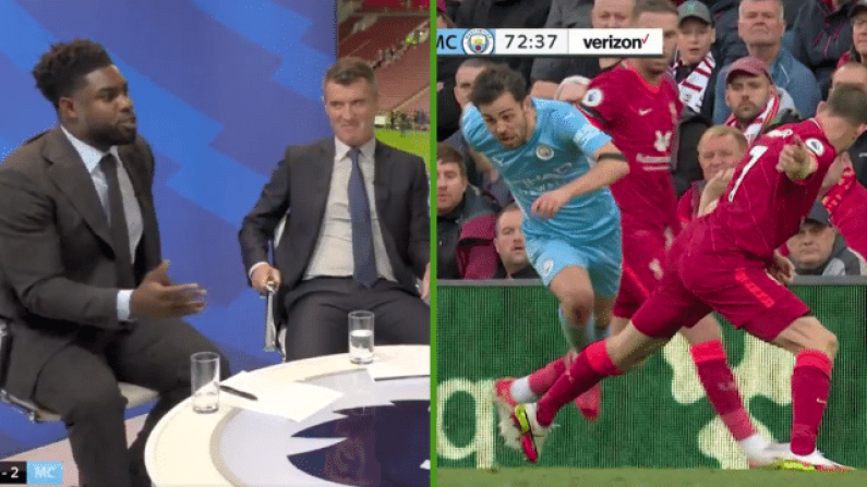 Roy Keane & Micah Richards Couldn't Believe Milner Wasn't Sent Off Against Man City