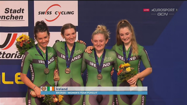 Ireland Beat Britain To Win First Ever Team Medal At European Track Cycling Championships