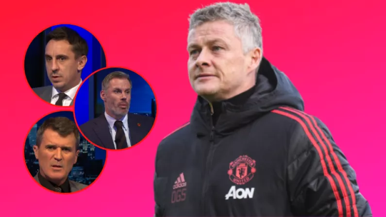 Jamie Carragher Thinks Ole Gunnar Solskjaer Is Getting Some Unfair Support From Ex-United Teammates