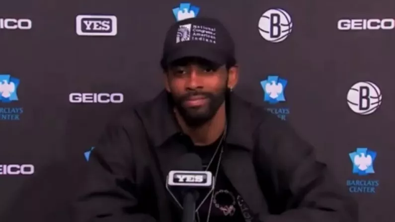 Unvaccinated NBA Star Kyrie Irving Says 'Respect My Choice'