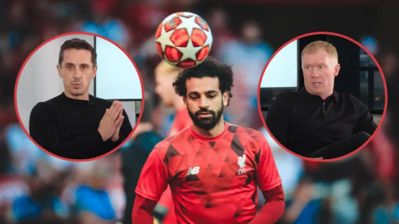 Gary Neville & Paul Scholes Have Differing Views On Mo Salah's Liverpool Future