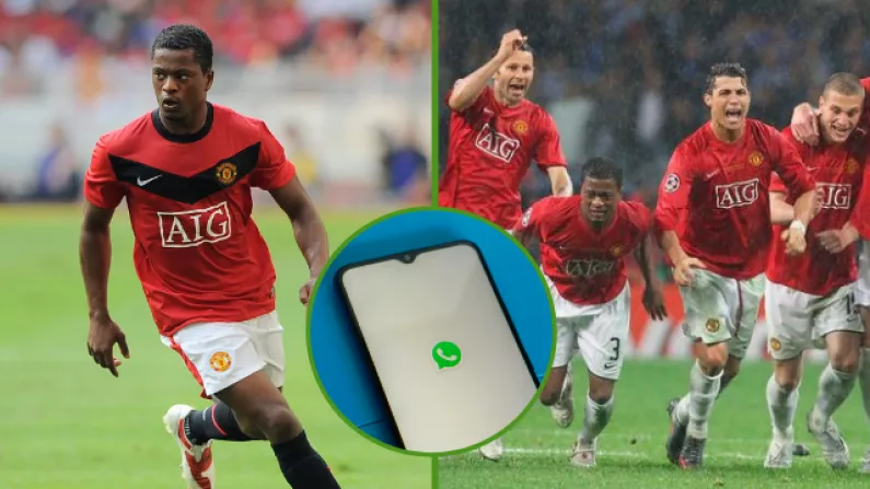 Patrice Evra On 'Really Active' Man United Champions League WhatsApp Group