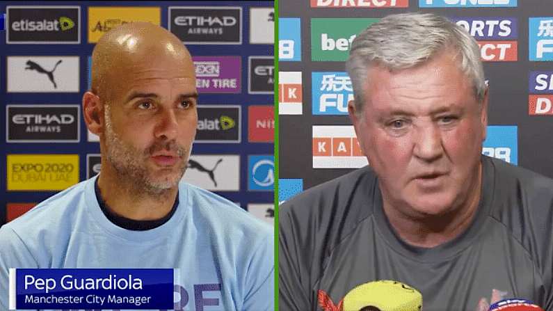 Pep Guardiola Slams 'Bullshit' Treatment Of Steve Bruce At Newcastle