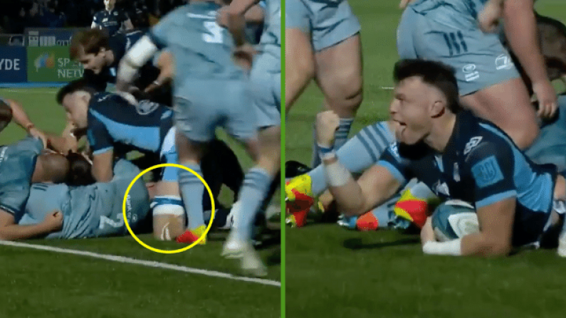 Watch: Leinster Have Bizarre Try Given Against Them During Glasgow Win