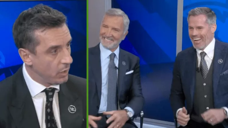 Carragher & Souness Found Gary Neville's Attempt To Avoid Solskjaer Criticism Absolutely Hilarious