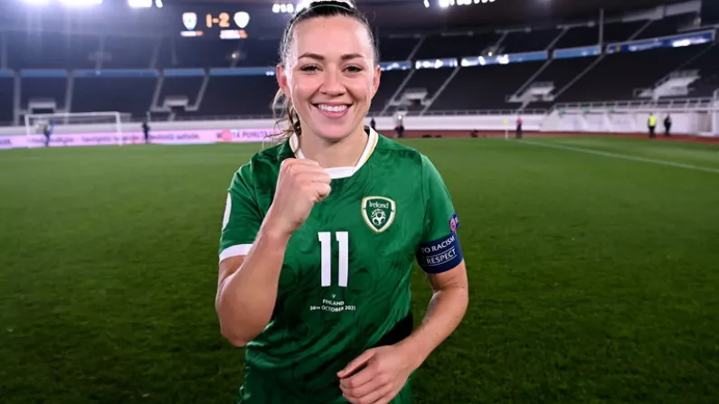 Ireland Fans Were Singing Katie McCabe's Praises After Finland Win