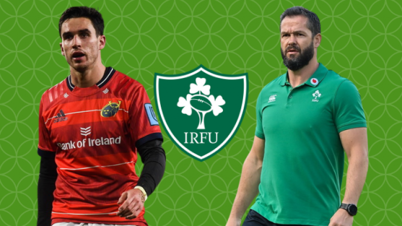 Andy Farrell Thinks Joey Carbery Deserves Patience After "Tough, Tough Time"