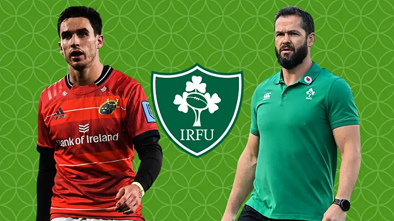 Andy Farrell Thinks Joey Carbery Deserves Patience After "Tough, Tough Time"