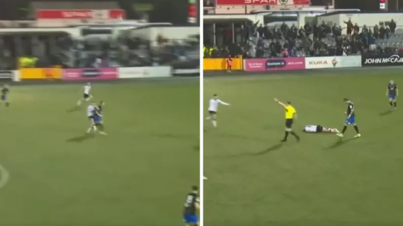 Watch: Dundalk v Waterford Featured The Most Baffling Refereeing Decision You'll See