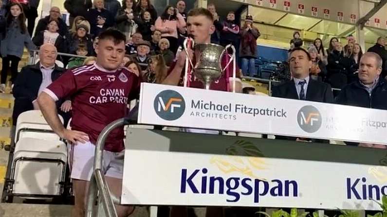 Denn Captain Gives Emotional Speech After Winning Cavan Junior Final