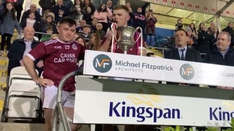 Denn Captain Gives Emotional Speech After Winning Cavan Junior Final