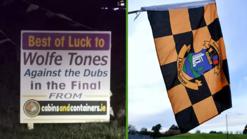 'Against The Dubs': Sign Jibe Ahead Of Tasty Meath County Final