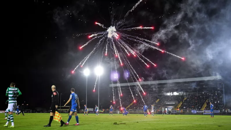 Shamrock Rovers Serve 'Indefinite Bans' To Two Fans Over Fireworks Incident