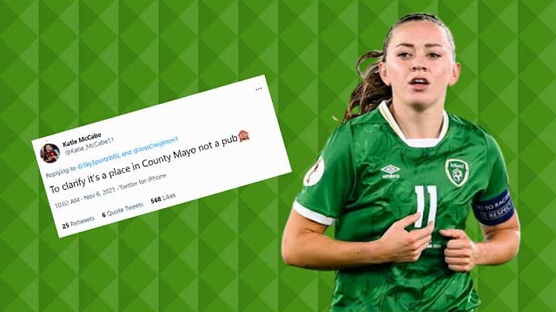 Katie McCabe Corrects Sky Sports On Hilarious Castlebar Gaffe