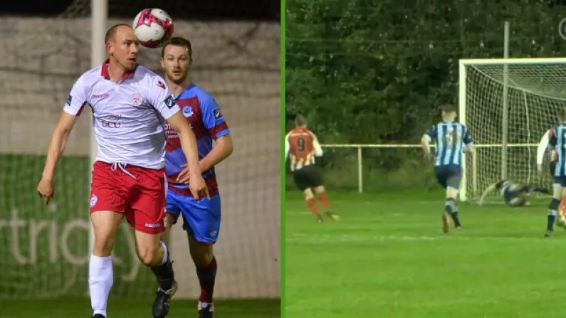 Watch: Alan Byrne Swaps Outfield For Goals Saving Two Penalties In Crazy Win