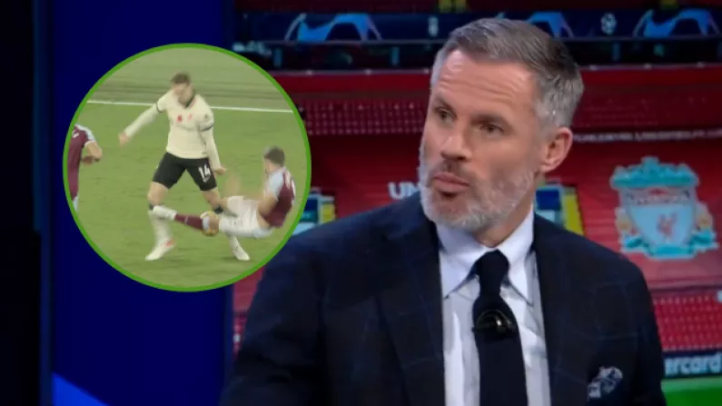 "That's The Whole Point Of VAR" Carragher Calls For Cresswell Red Card