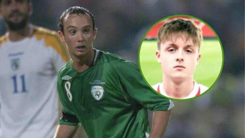 Stephen Ireland's Son Joshua Gets Republic Of Ireland U18 Call-Up