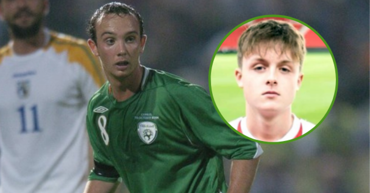 Stephen Ireland S Son Joshua Gets Republic Of Ireland U18 Call Up Balls Ie