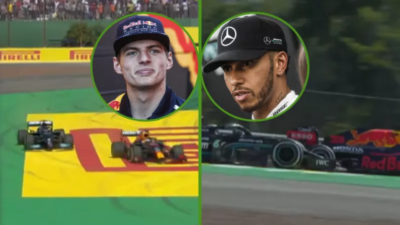 Watch: Hamilton And Verstappen Had Another Incident At Sao Paulo Grand Prix