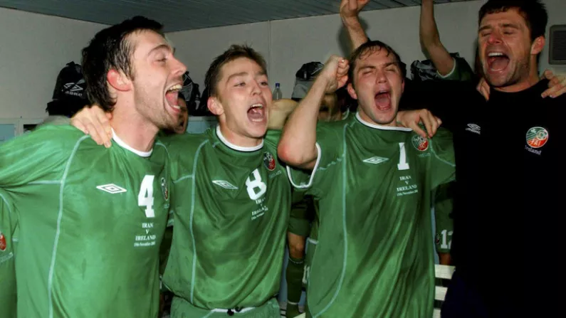 In Pictures: The Joyous And Surreal Scenes When Ireland Qualified For The 2002 World Cup